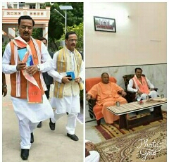 मथुरा पहुंचे सीएम योगी आदित्य नाथ