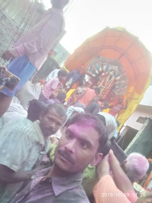 बहराइच बौंडी थाना क्षेत्र में बड़े ही शांति से हुआ मूर्ति विसर्जन। रिपोर्ट :- पंकज कुमार सिंह।